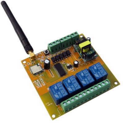 WIF-RELAY04-250 - Carte relais WiFi à 4 canaux, 802.11 - SEEIT